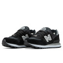 Кросівки New Balance 574 x Stone Island Black Gray З ХУТРОМ Чорний/сірий