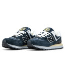 Кросівки New Balance 574 x Stone Island Blue White З ХУТРОМ Сірий/синій