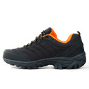 Трекинговые кроссовки Merrell Vibram Black Orange С ФЛИСОМ Черный