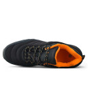 Трекинговые кроссовки Merrell Vibram Black Orange С ФЛИСОМ Черный