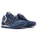 Кросівки New Balance 574 Blue З ХУТРОМ Cиній