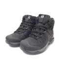 Trekking boots Salomon Quest 4 Mid Thinsulate Gore-Tex Black Gray WITH FUR Black/gray