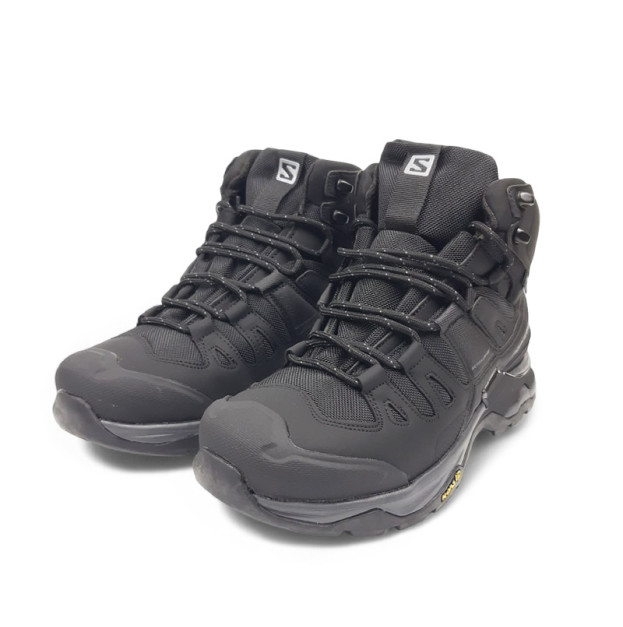 Salomon Quest 4 Mid Thinsulate Gore-Tex Black Gray WITH FUR