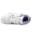 Кросівки Jordan 4 White Purple Фіолетовий