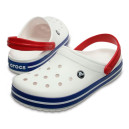 Сабо Crocs Crocband White Blue Білий