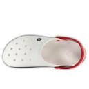 Сабо Crocs Crocband White Blue Білий