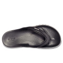 Sabo Crocs Bayaband Flip Black White Black