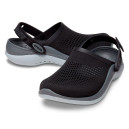 Сабо Crocs LiteRide 360 Clog Black Slate Grey Черный, Серый