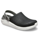 Sabo Crocs LiteRide Clog Black Smoke White, Black