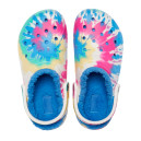 Сабо Crocs Classic Lined Tie-Dye Clog Powder Blue Multi Разноцветные