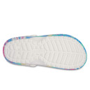 Сабо Crocs Classic Lined Tie-Dye Clog Powder Blue Multi Разноцветные