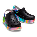 Sabo Crocs Classic Crush Spray Multi Black, Multicolored