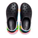 Sabo Crocs Classic Crush Spray Multi Black, Multicolored