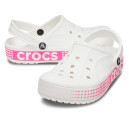 Sabo Crocs Bayaband Logo Motion White White