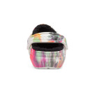 Sabo Crocs Classic Lined Tie-Dye Clog Black Multi Multicolored