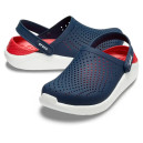 Сабо Crocs LiteRide Clog Navy Pepper Білий, Cиній