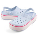 Сабо Crocs Crocband Platform Mineral Blue Білий, Фіолетовий