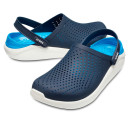 Sabo Crocs LiteRide Clog Navy White White, Blue