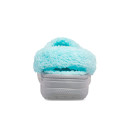 Sabo Crocs Baya Lined Fuzz Strap Grey Ice Blue Grey, Blue