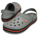 Сабо Crocs Crocband Light Grey Navy Сірий