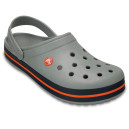 Сабо Crocs Crocband Light Grey Navy Сірий