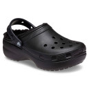 Sabo Crocs Classic Platform Lined Black Black