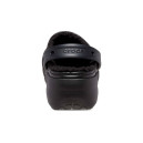 Sabo Crocs Classic Platform Lined Black Black