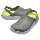 Sabo Crocs LiteRide Clog Grey Light Green Grey, Green