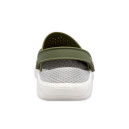 Сабо Crocs LiteRide Clog Army Green White Білий, Оливковий