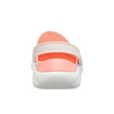 Сабо Crocs LiteRide Clog Powder White Белый/розовый