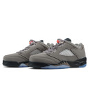 Кросівки Jordan 5 Retro Low PSG Beige DX6325-204 Чорний/сірий