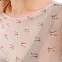 Другая одежда Сукня Nike NSW AIR AOP MESH LS DRESS DV8249-292 Бежевый