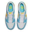 Кроссовки Nike Dunk Low Next Nature White Blue Yellow DX3382-400 Голубой