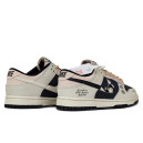 Кроссовки Nike SB Dunk Low x Stussy 40th Beige Black Разноцветные