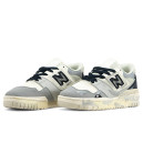 Кросівки New Balance 550 White Grey Painted Білий/сірий