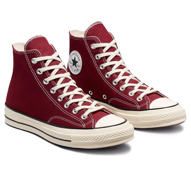 Converse Colour Vintage Canvas Chuck 70 High Top in Deep Bordeaux 171567C