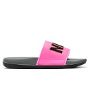 В'єтнамки та шльопанці Nike Offcourt Slide Black Pink BQ4632-604 Різнокольорові