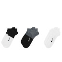 Шкарпетки/Гетри Шкарпетки Nike NK EVERYDAY PLUS LTWT NS 3PR CV2964-904 Білий, Чорний, Сірий
