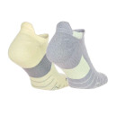 Шкарпетки/Гетри Шкарпетки Nike NK MLTPLIER NS 2PR - 144 SX7554-938 Сірий, Жовтий