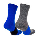 Шкарпетки/Гетри Шкарпетки Nike NK MLTPLIER CRW 2PR - 144 SX7557-937 Cиній, Сірий