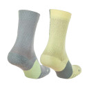 Шкарпетки/Гетри Шкарпетки Nike NK MLTPLIER CRW 2PR - 144 SX7557-938 Сірий, Жовтий
