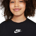 Sweatshirts Sweatshirt Nike NSW CLUB FLC BF CREW LBR DD7473-010 Black
