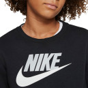 Sweatshirts Sweatshirt Nike NSW CLUB HBR CREW CV9297-011 Black