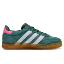 Кроссовки Adidas Gazelle Indoor Collegiate Green Pink IG5929 Зеленый