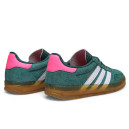 Кроссовки Adidas Gazelle Indoor Collegiate Green Pink IG5929 Зеленый