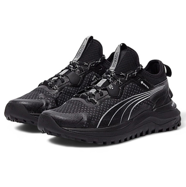 Puma Voyage Nitro GTX Black Metallic Silver 195167-02