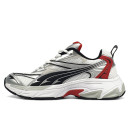 Кросівки Puma Morphic Base White Grey Black Red Різнокольорові