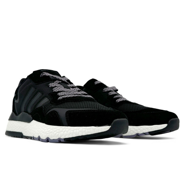 Adidas Nite Jogger Black White