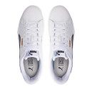 Кроссовки Puma Smash 3.0 White Black Gold 390987-11 Черный/белый