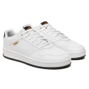 Кросівки Puma Court Classic White Black Gold 395018-07 Чорний/білий